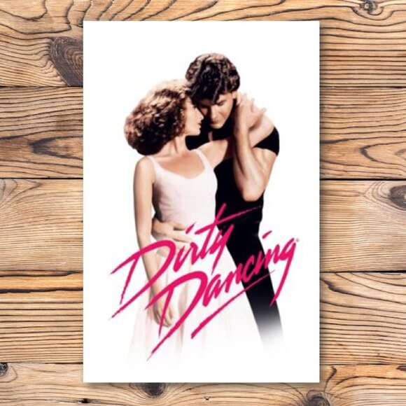 Dirty Dancing Patrick Swayze & Jennifer Grey Refrigerator Locker‎ Fridge Magnet - Picture 1 of 2